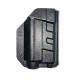 Компактная поясная кобура Glock 17 c Fenix GL22, черная, кайдекс с выбором крепления [STRIKE GEAR]